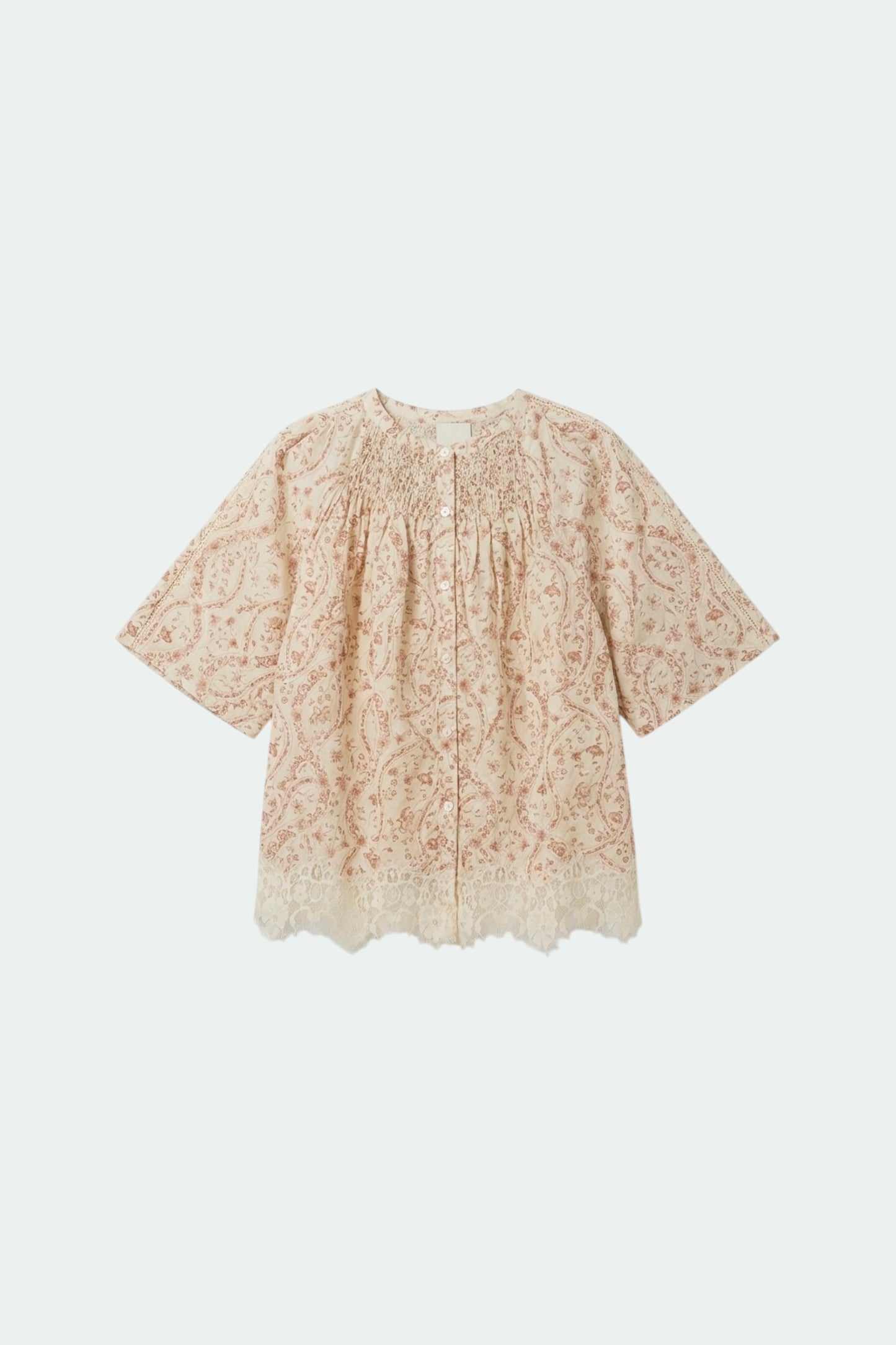 VINTAGE CROP BLOUSE