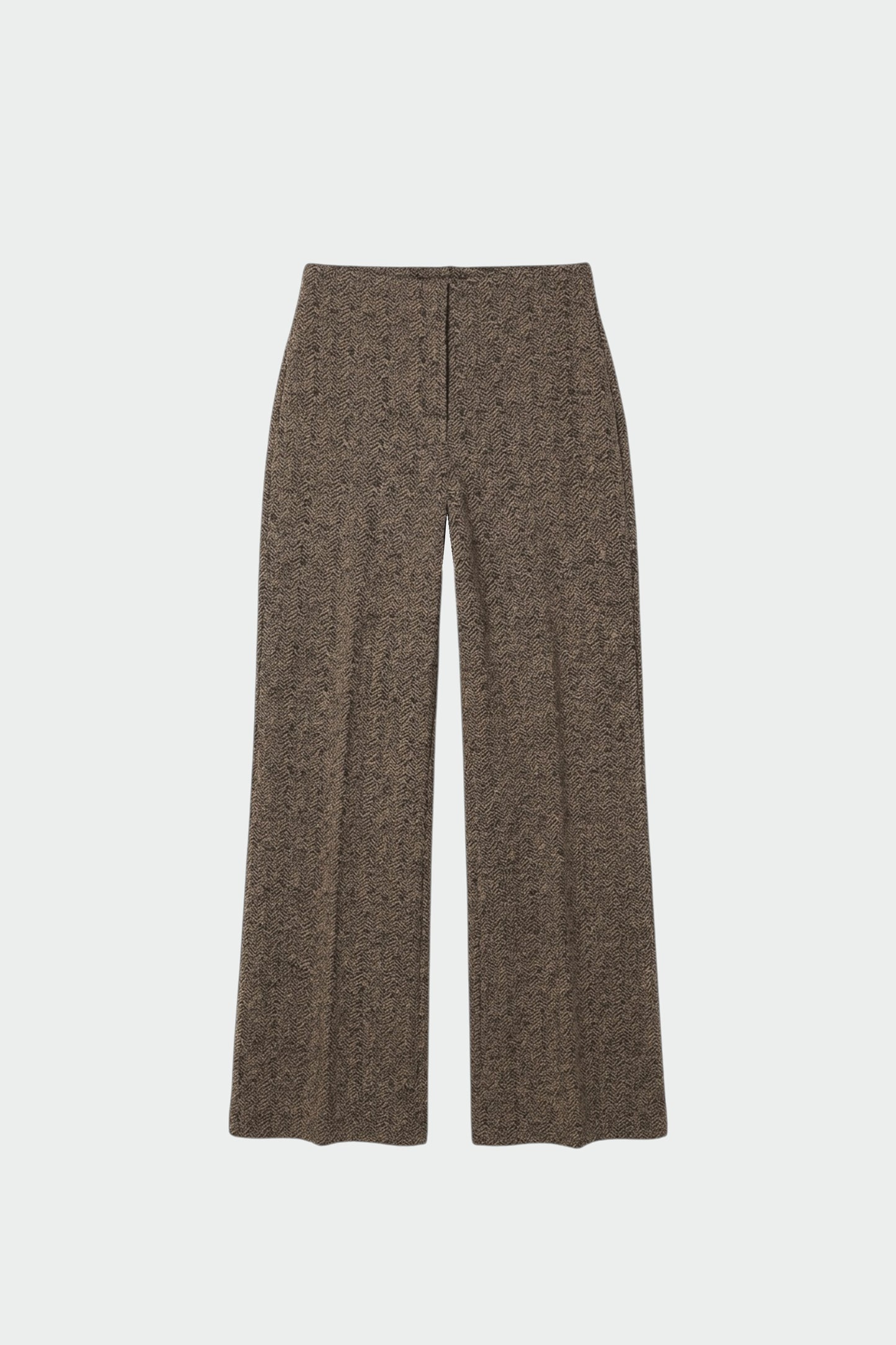 PANTALON JACQUARD DOUBLE TISSU
