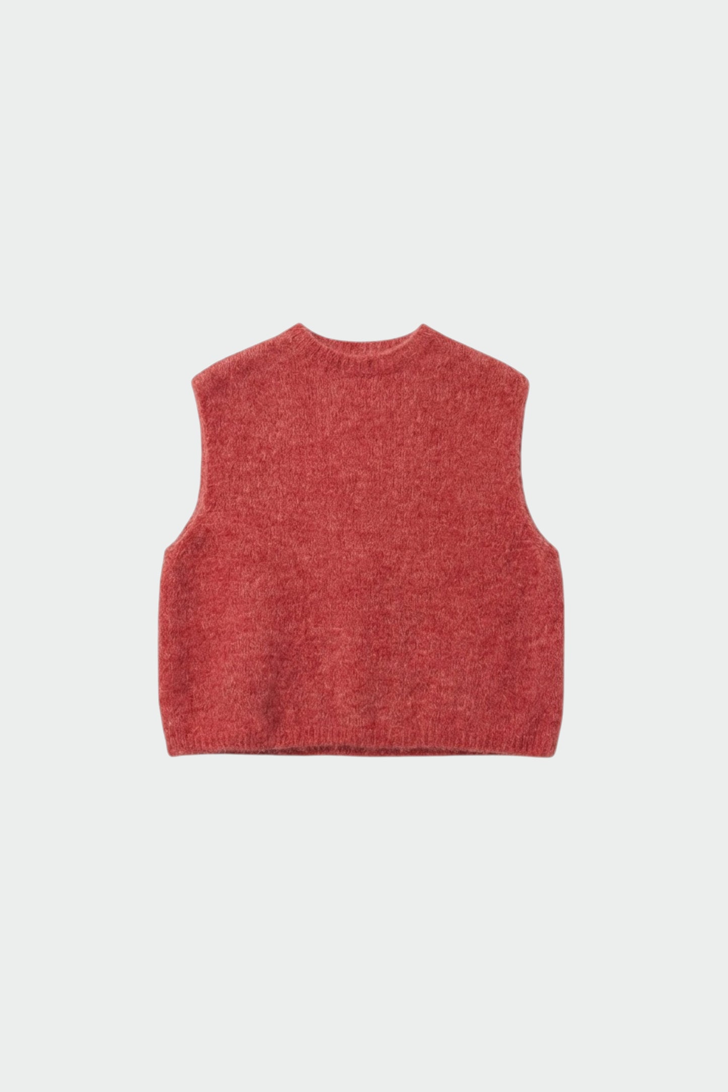 GILET BOXY AVEC MOHAIR