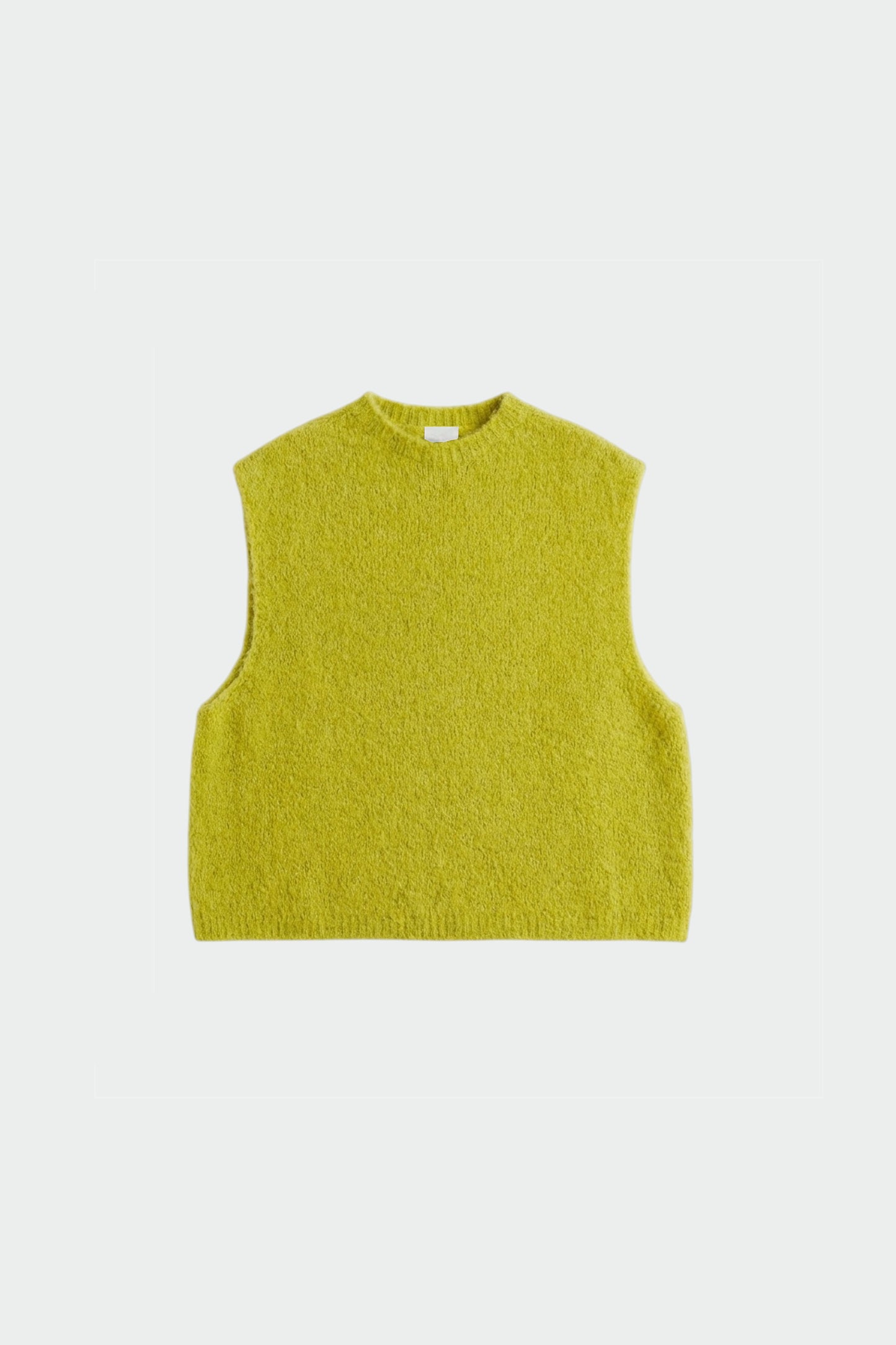 GILET BOXY AVEC MOHAIR