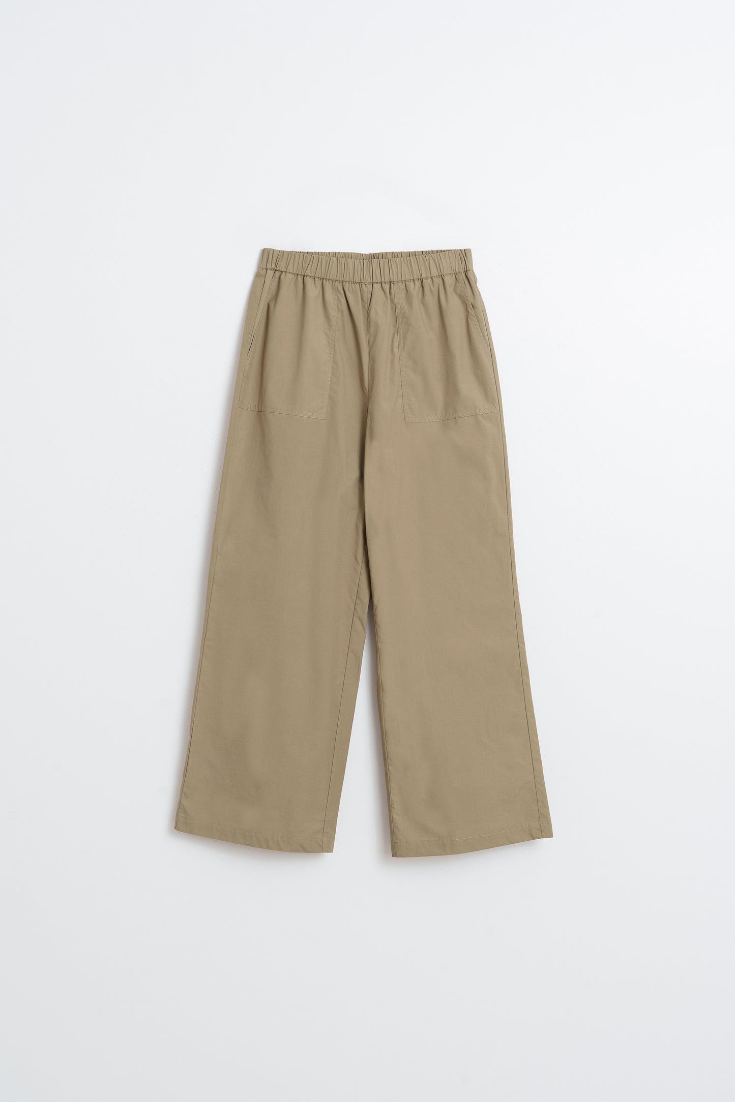 PANTALON ÉLASTIQUÉ POPELINE