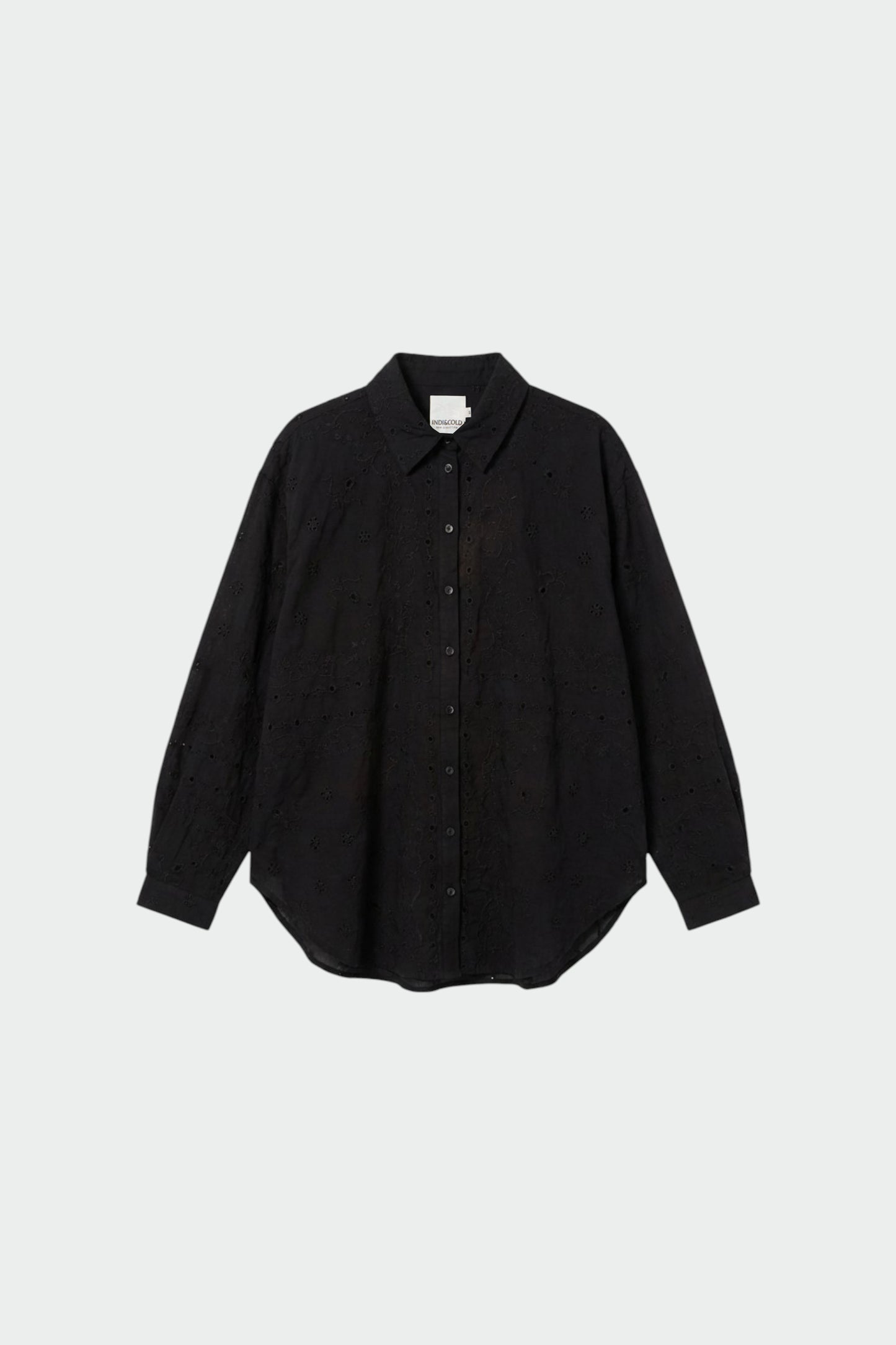 EMBROIDERED HANDKERCHIEF SHIRT