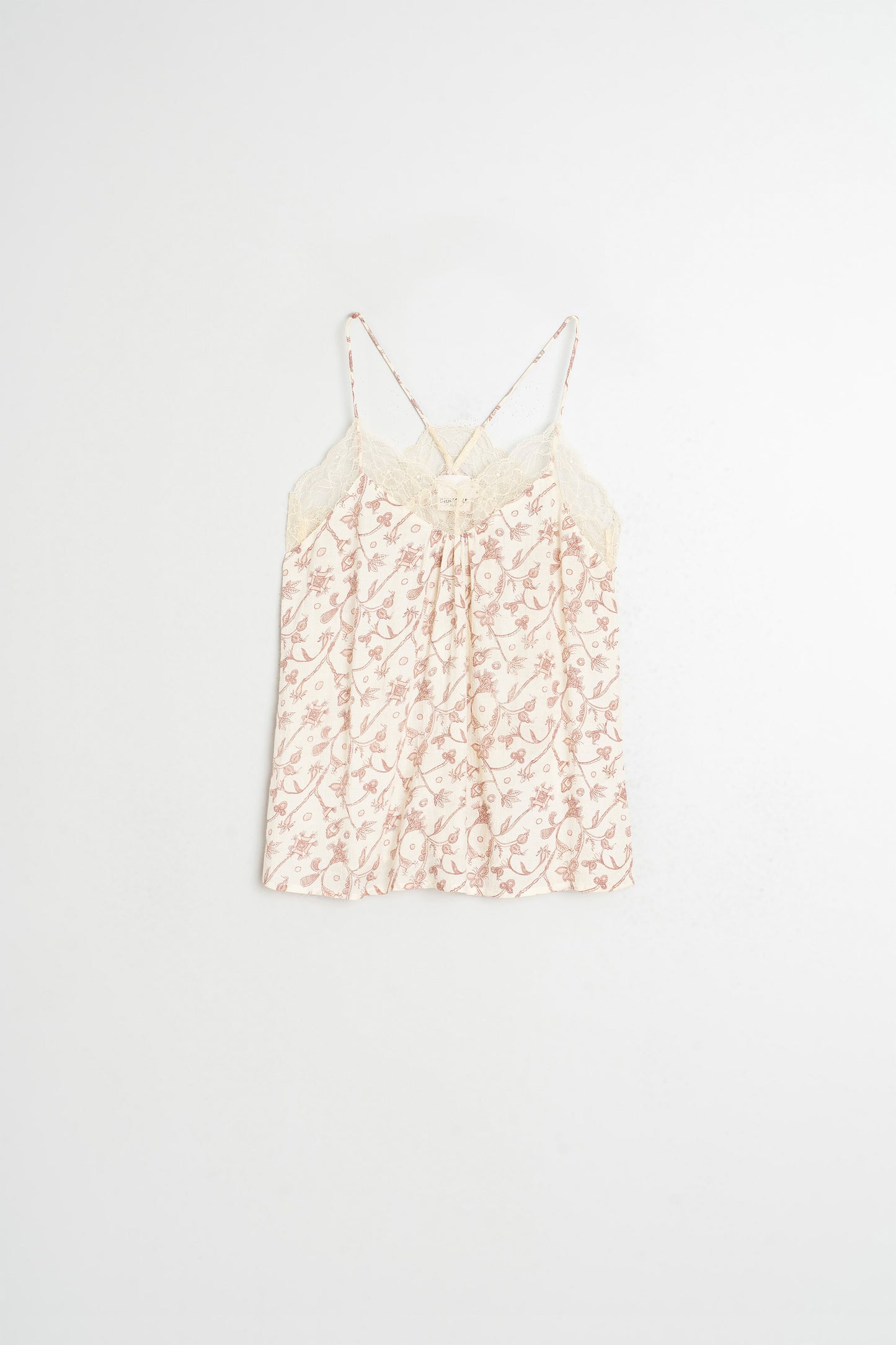 SLIP TOP WITH LACE