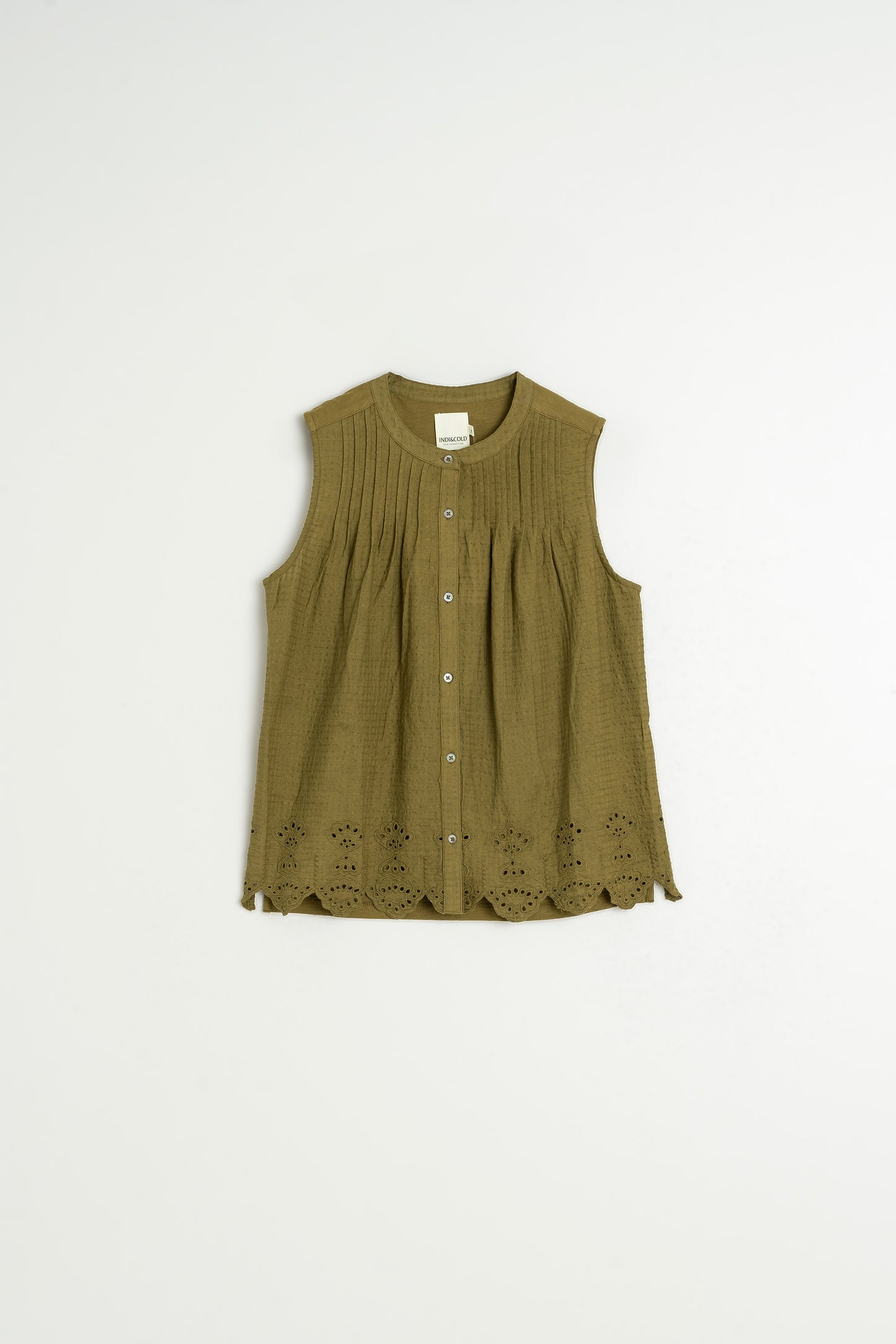 COMBINATION EMBROIDERED TEE