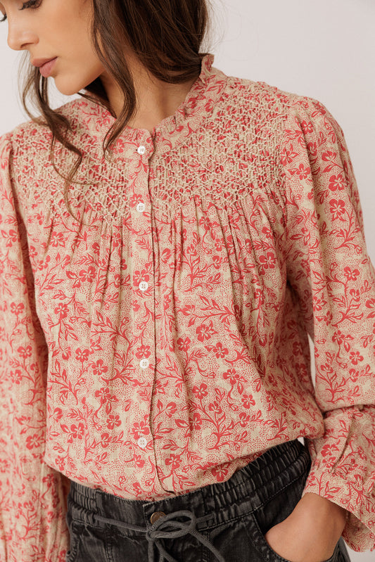 CHEMISE BRODERIE SMOCK 1