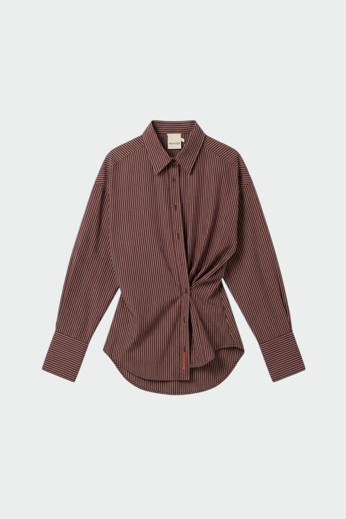 CAMISA RAYA MASCULINA MULTIPOSICIÓN