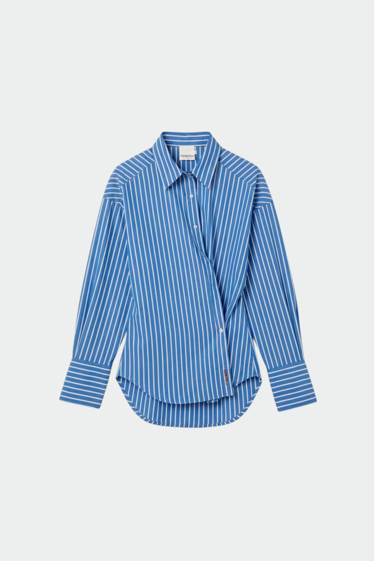 CAMISA RAYA MASCULINA MULTIPOSICIÓN