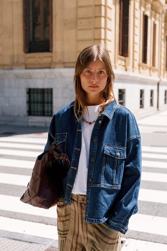 BOXY DENIM JACKET 1