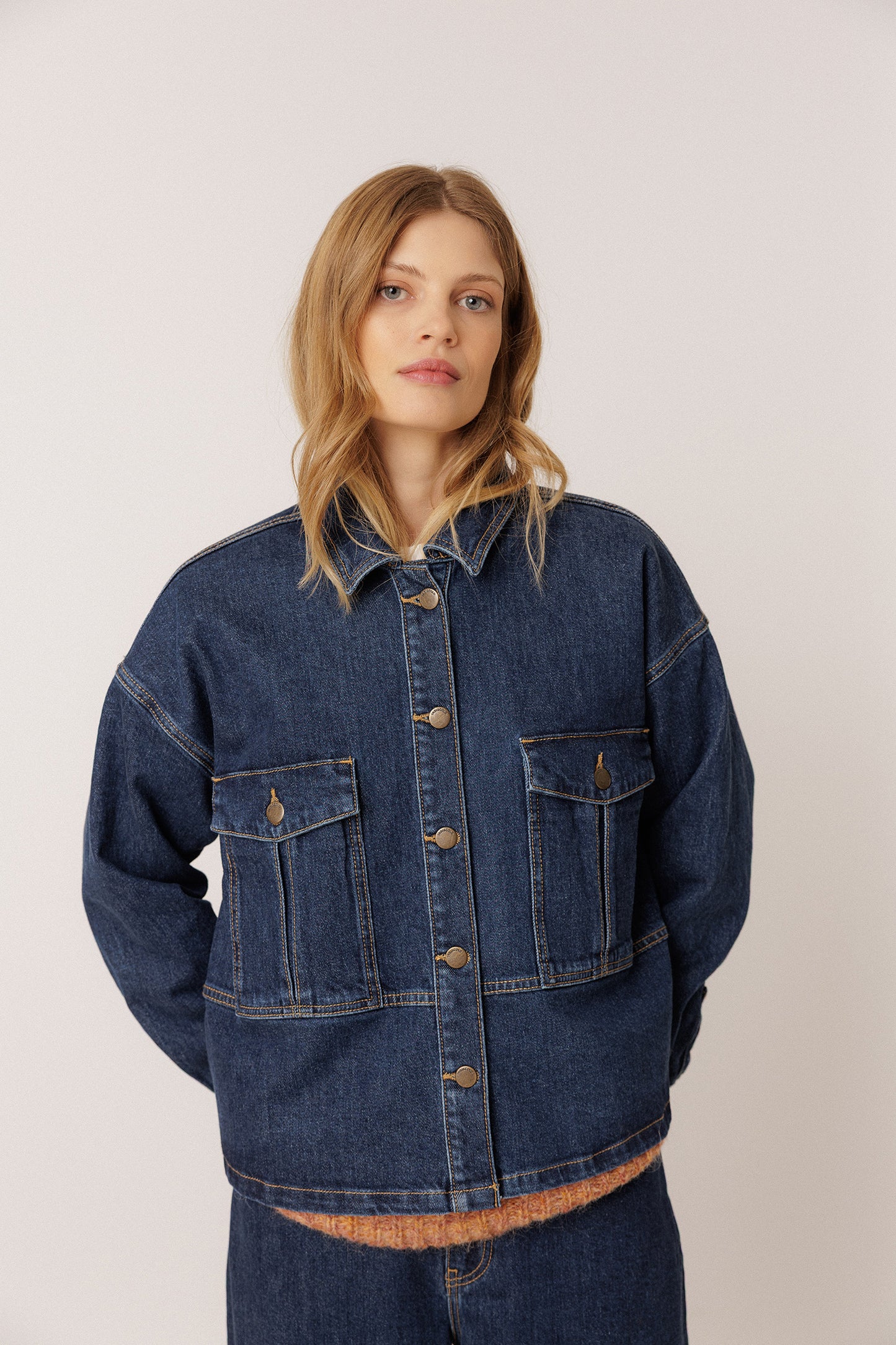 BOXY DENIM JACKET