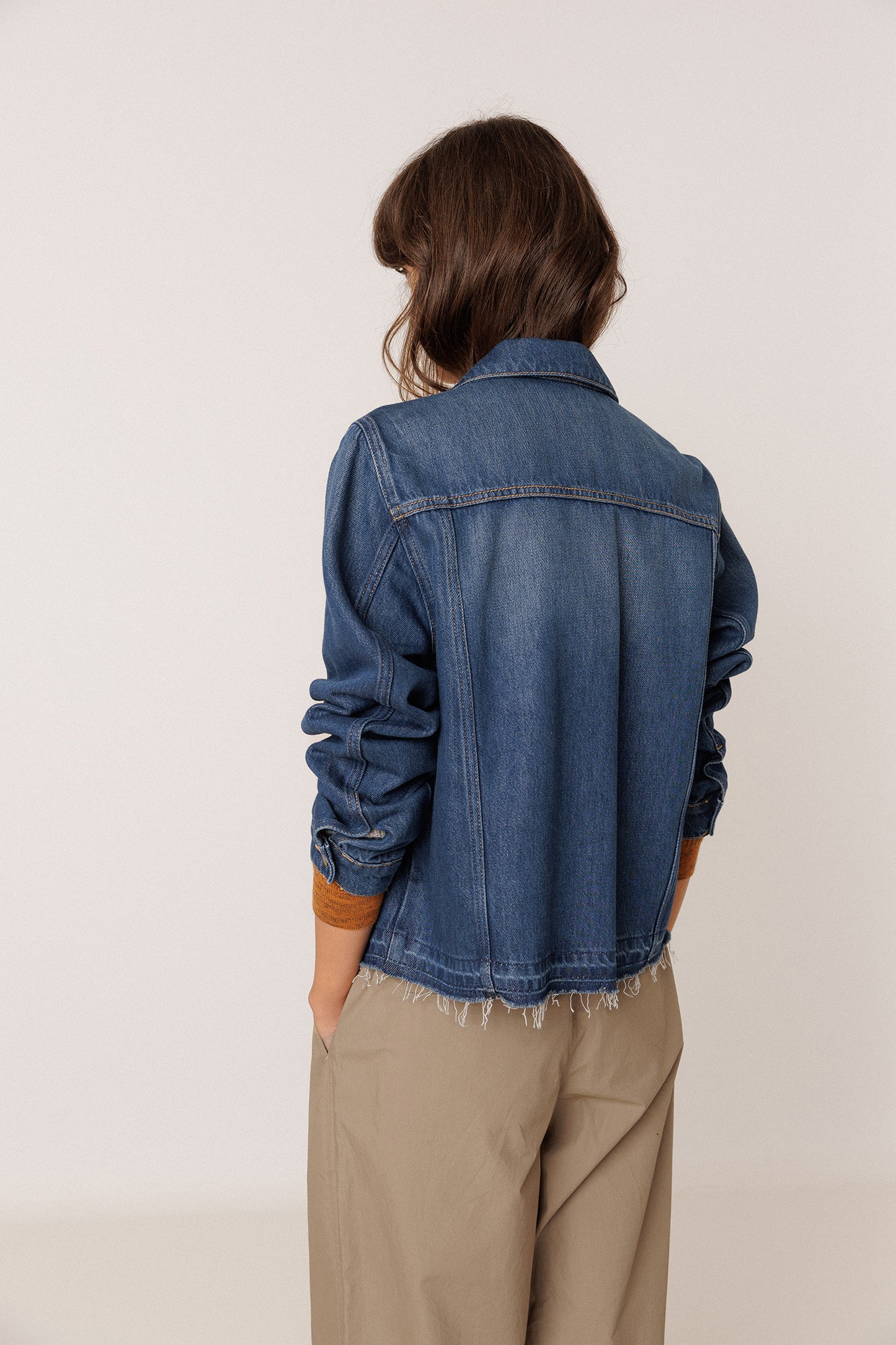 CAZADORA DENIM CON LYOCELL