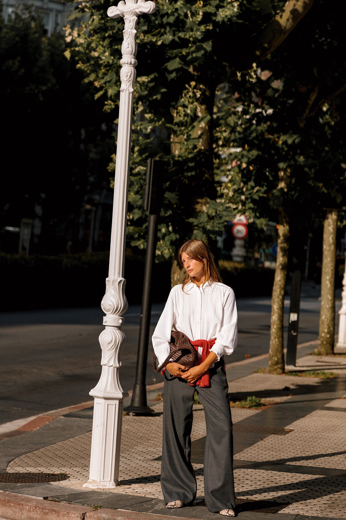 ROMANTIC DOUBLE-GAUZE SHIRT