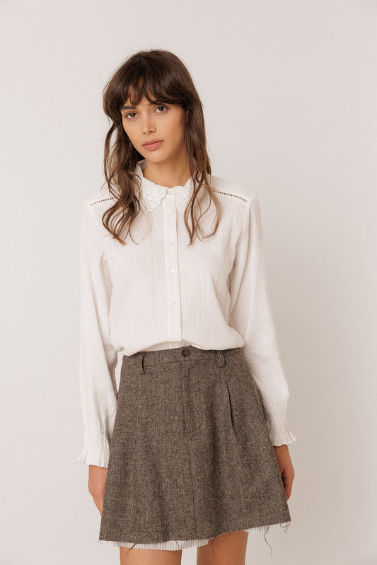 ROMANTIC DOUBLE-GAUZE SHIRT 6