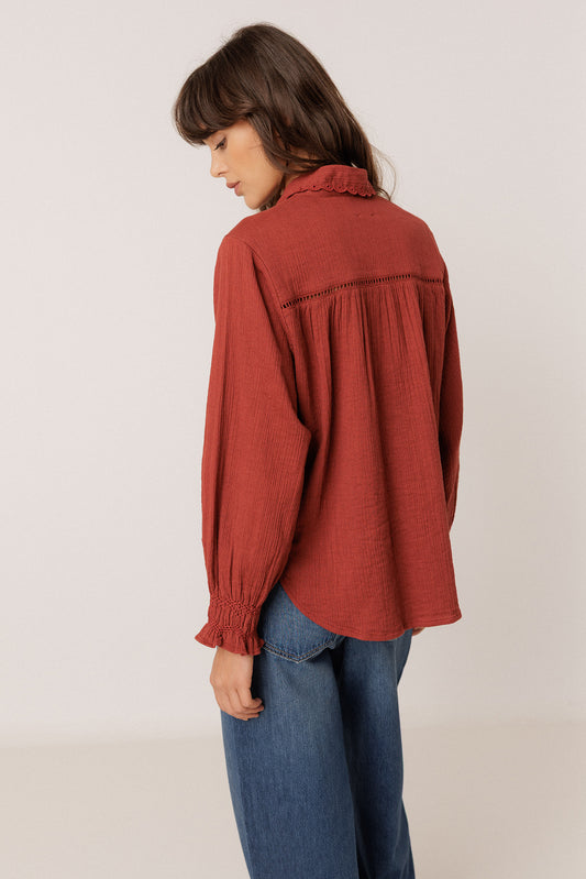 CHEMISE ROMANTIQUE DOUBLE GAZE 4