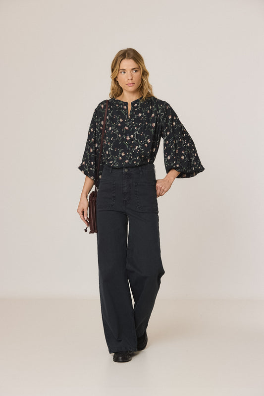 [CL] VIENNA WIDE-LEG TROUSERS 2
