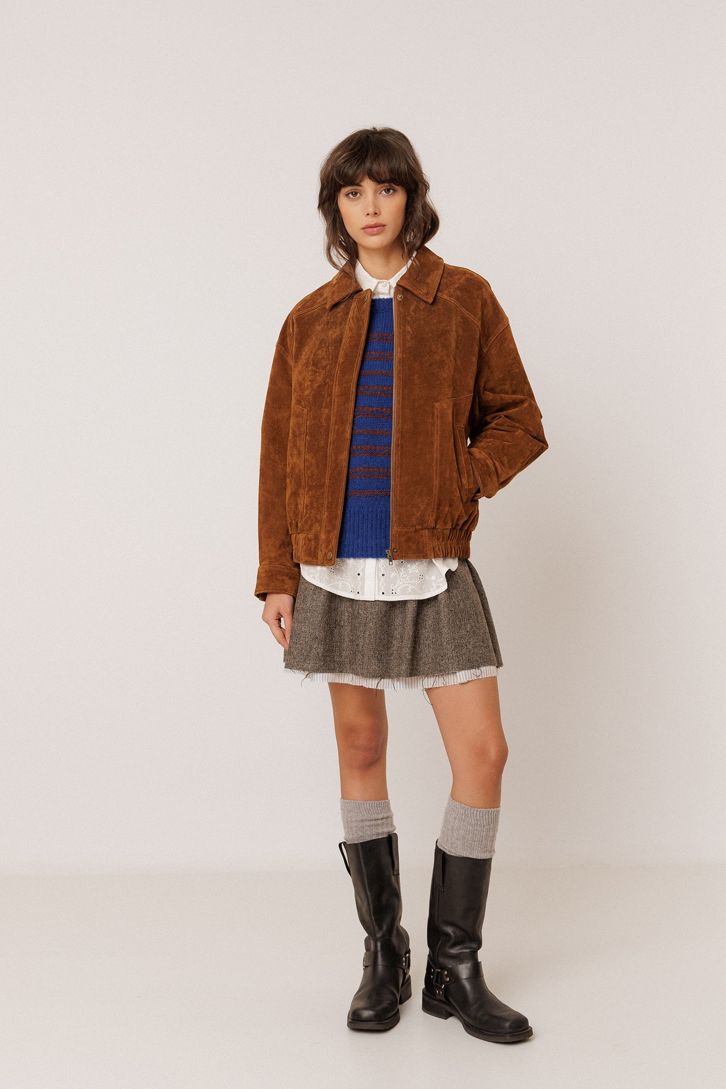 PULL RAYURES JACQUARD