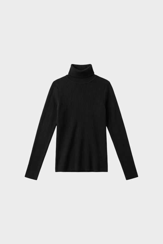 FITTED RIBBED T-SHIRT 5
