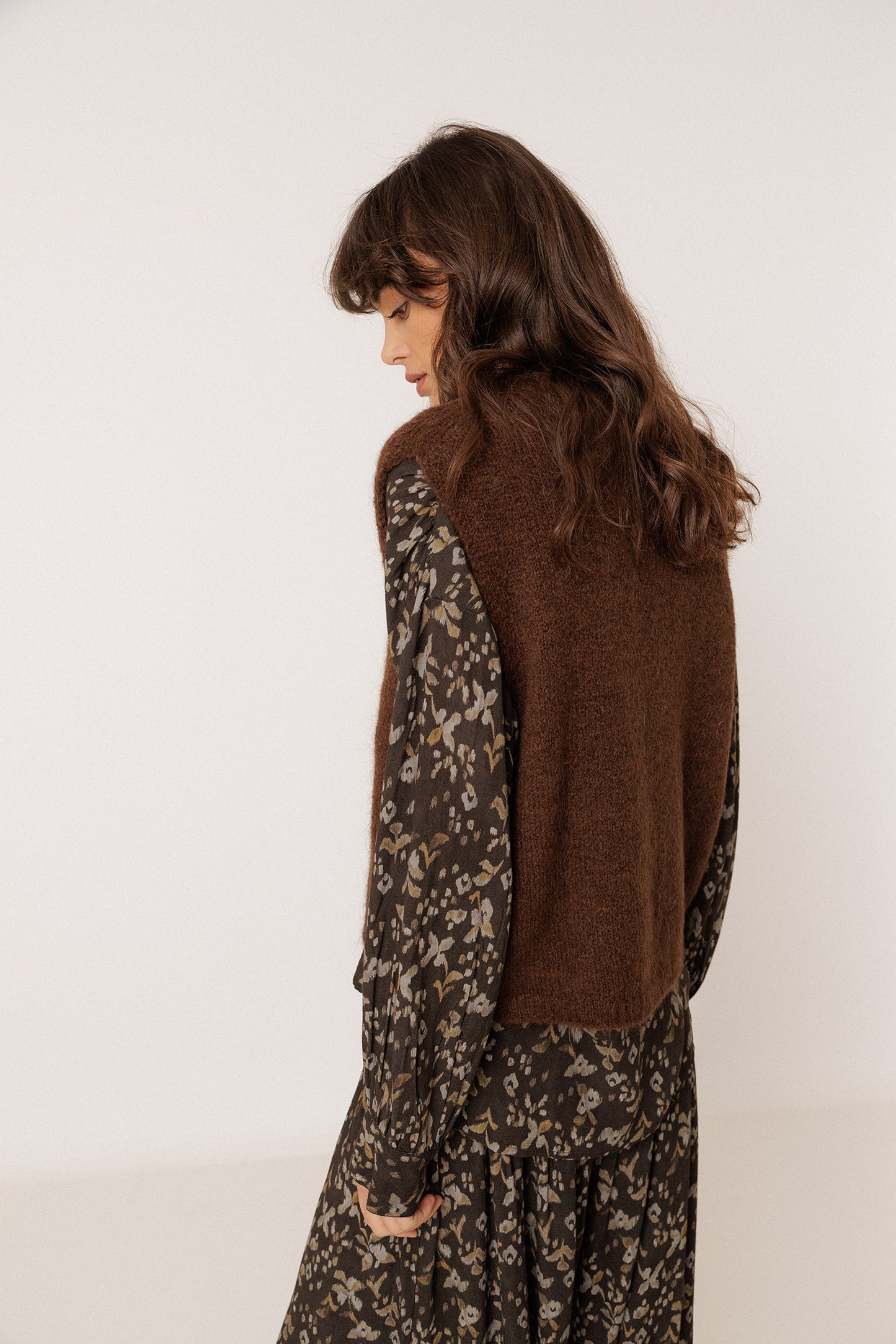 BOXY VEST WITH MOHAIR