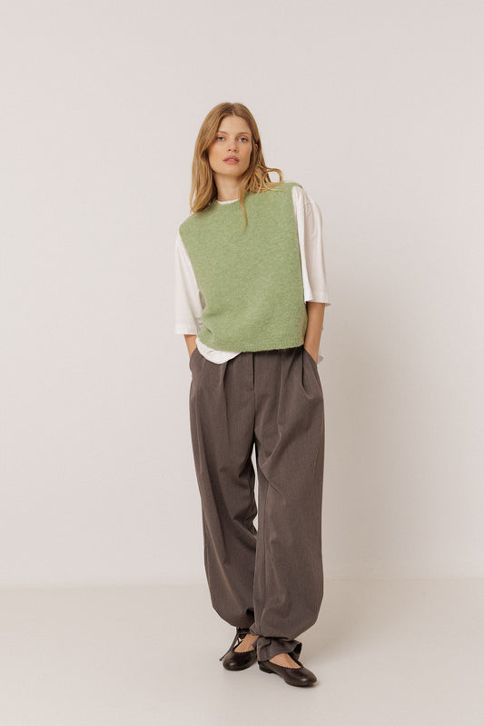 GILET BOXY AVEC MOHAIR 3