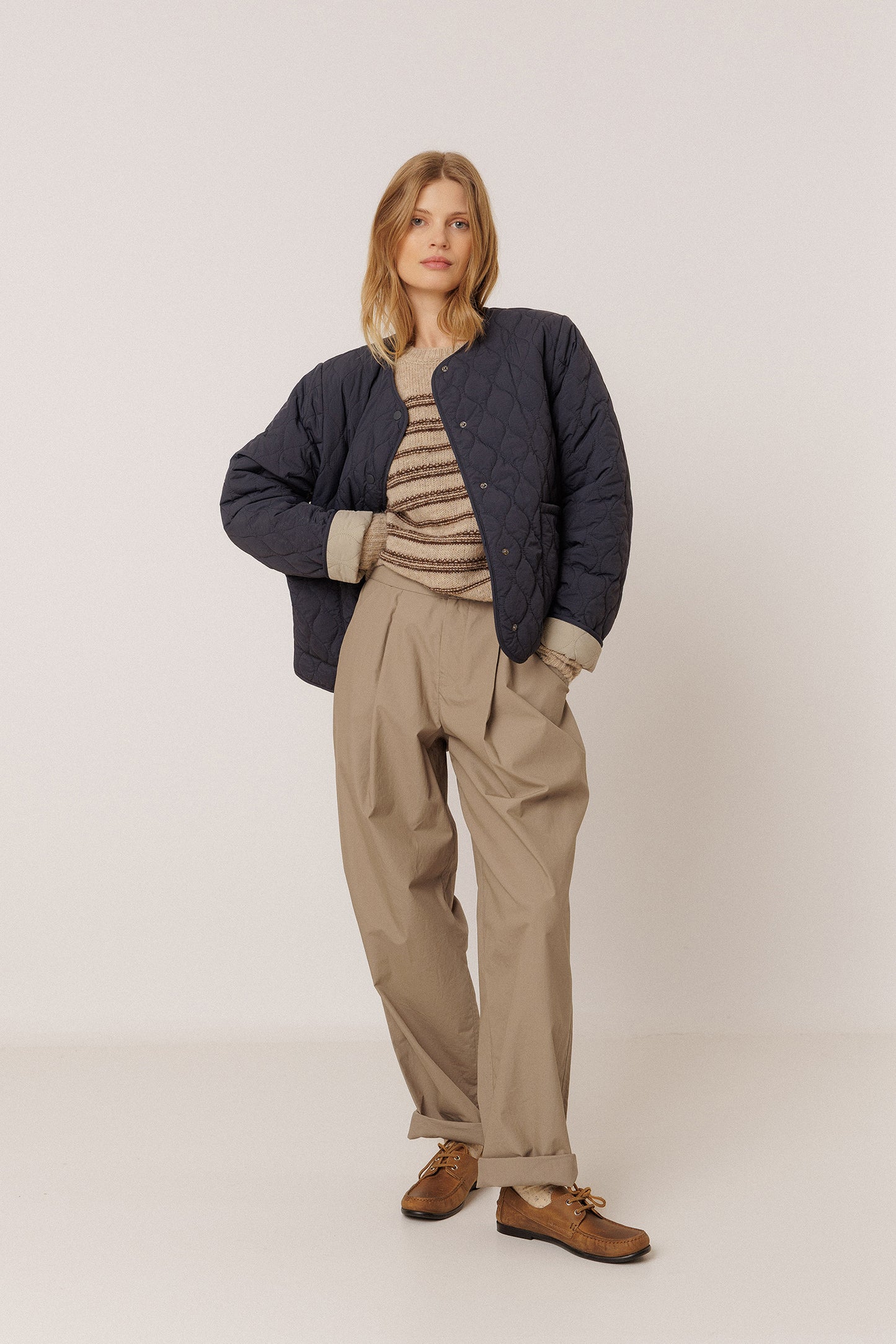 CHAQUETA ACOLCHADA REVERSIBLE