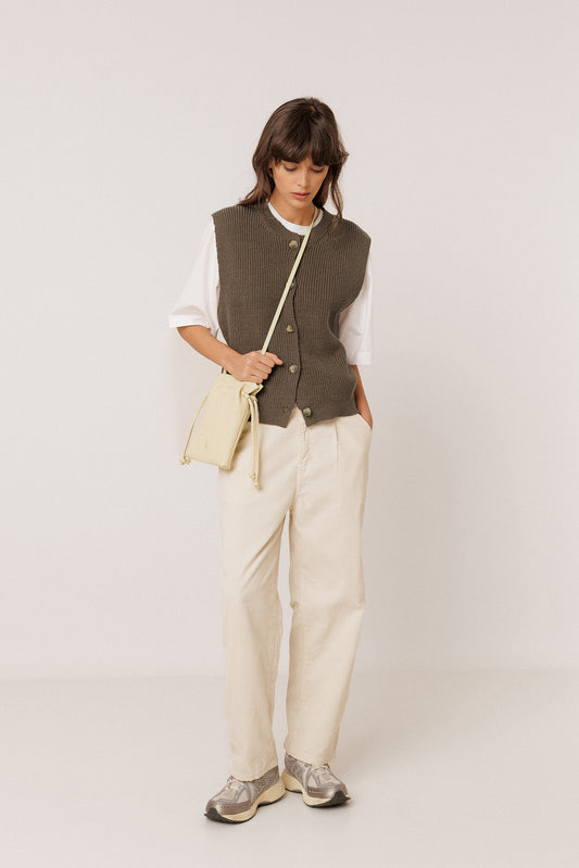 MINI RUCHED-LEATHER BAG 4