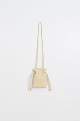 MINI BOLSO PIEL FRUNCIDA
