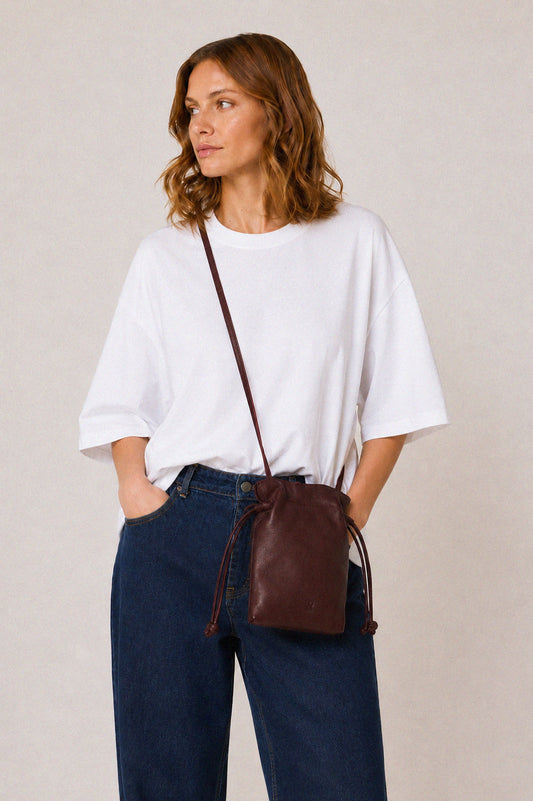 MINI BOLSO PIEL FRUNCIDA 1