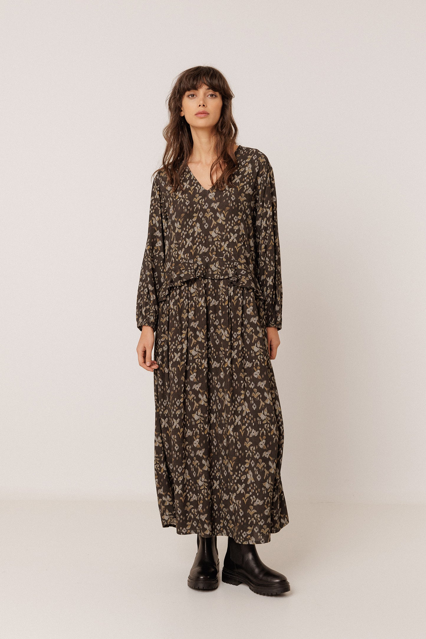 ROBE MAXI VOLUME BOHO