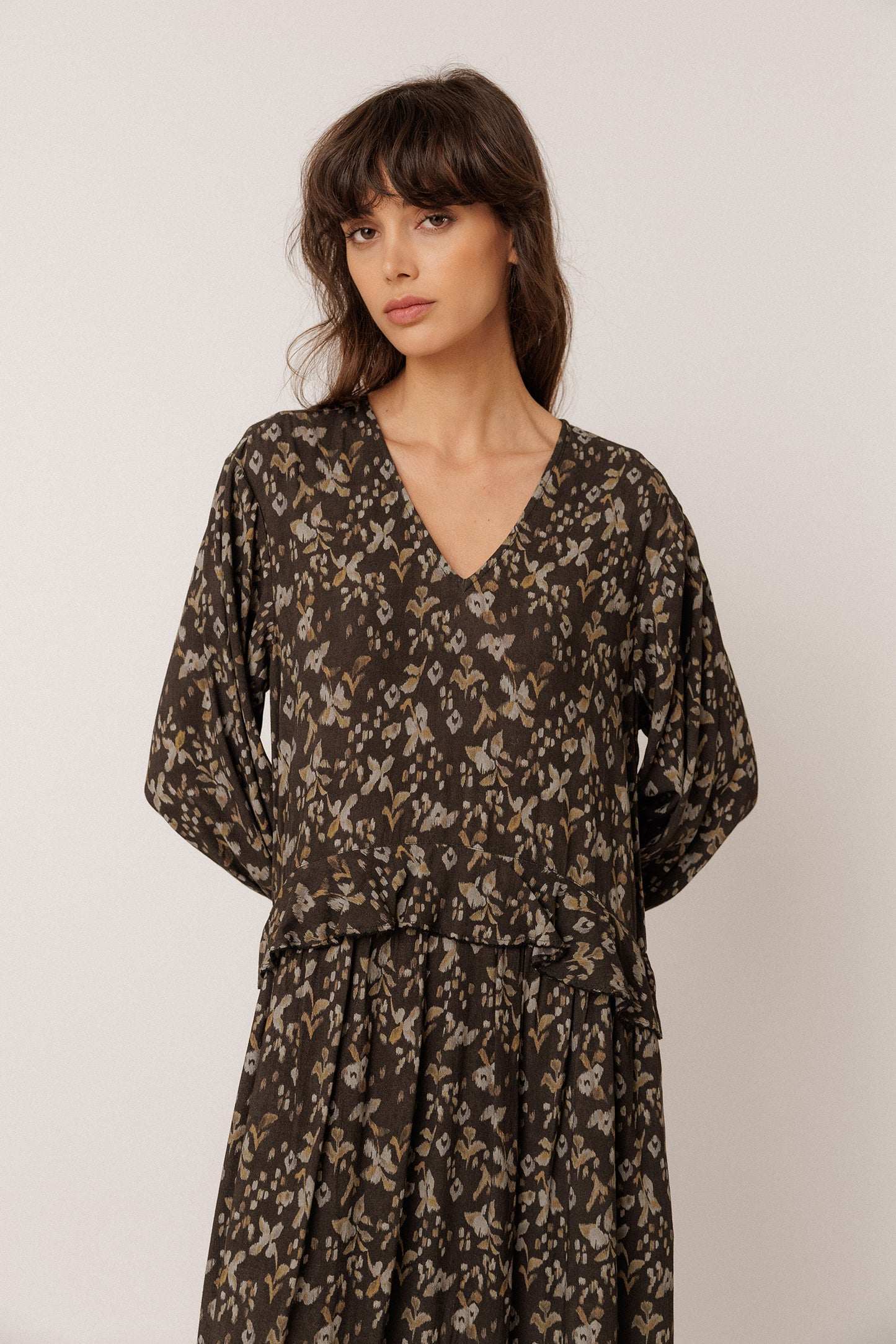 ROBE MAXI VOLUME BOHO