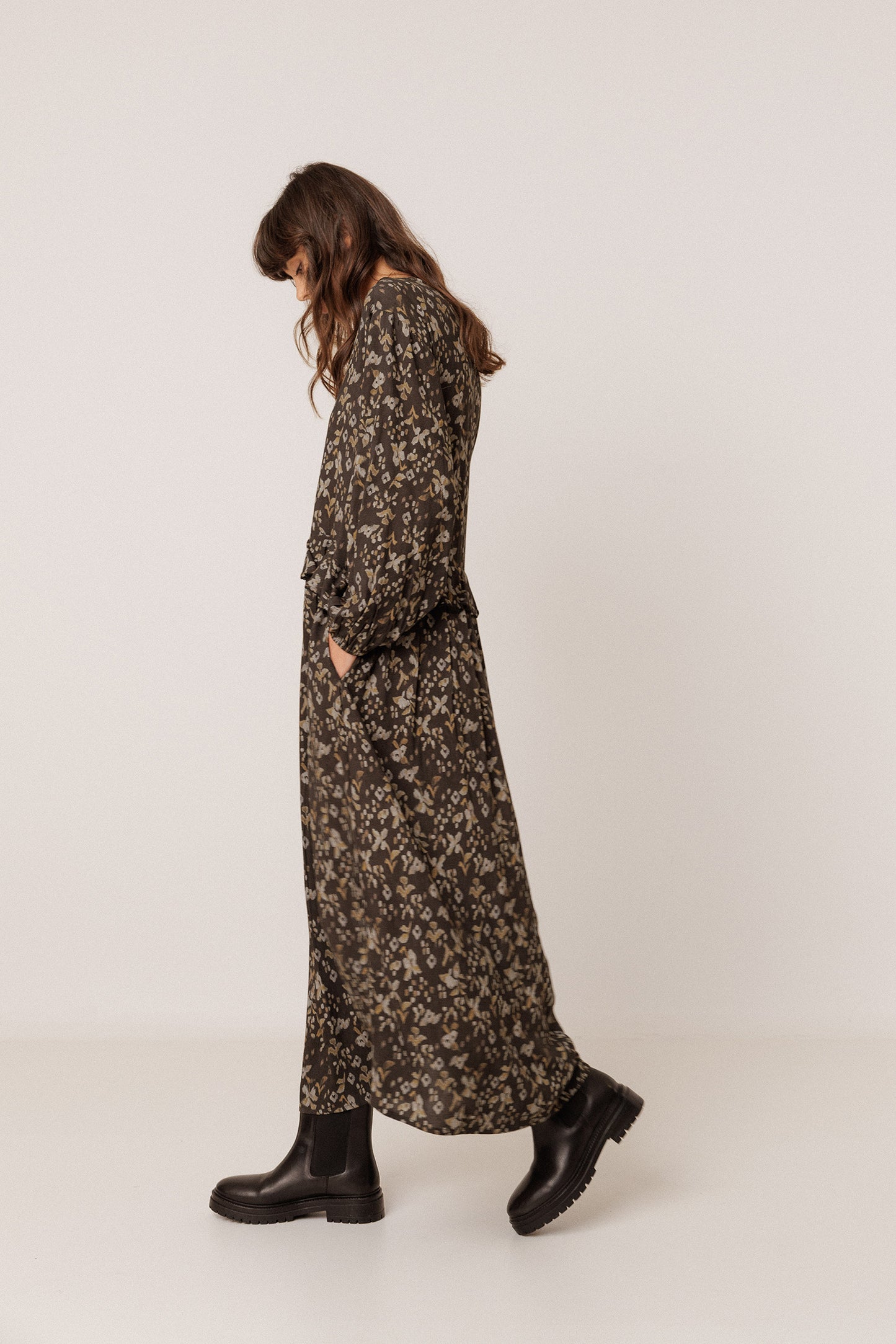 ROBE MAXI VOLUME BOHO