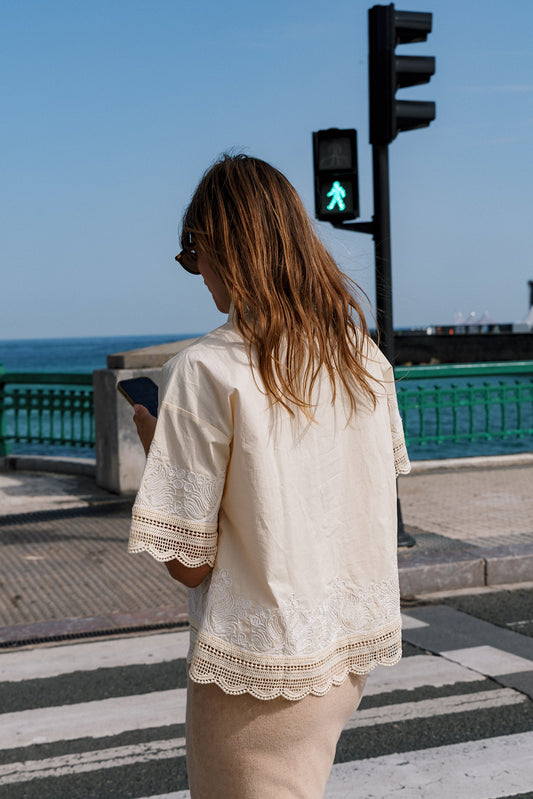 EMBROIDERED POPLIN SHIRT 3