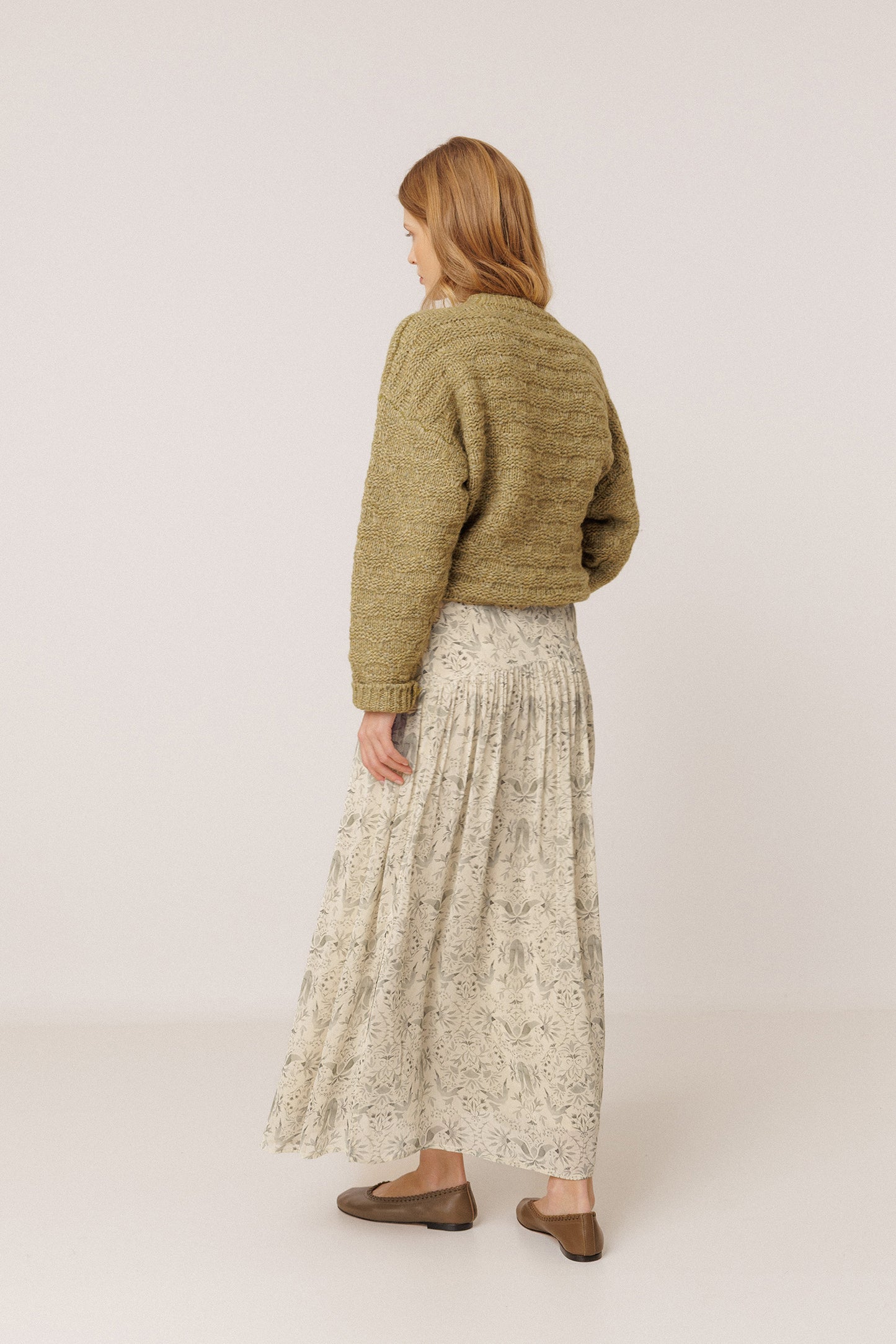 ART DECO PRINT SKIRT