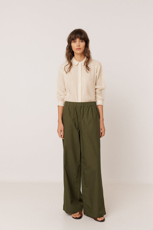 CHEMISE RAYURES DOUBLE GAZE 2