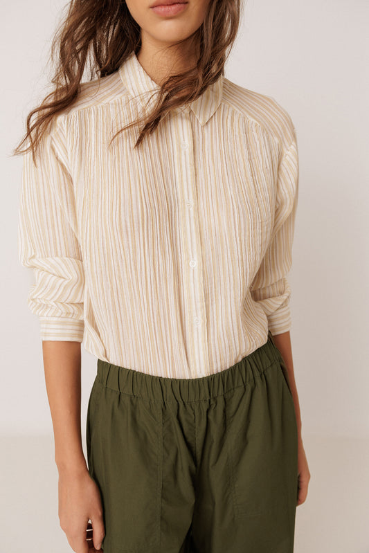 CHEMISE RAYURES DOUBLE GAZE 5