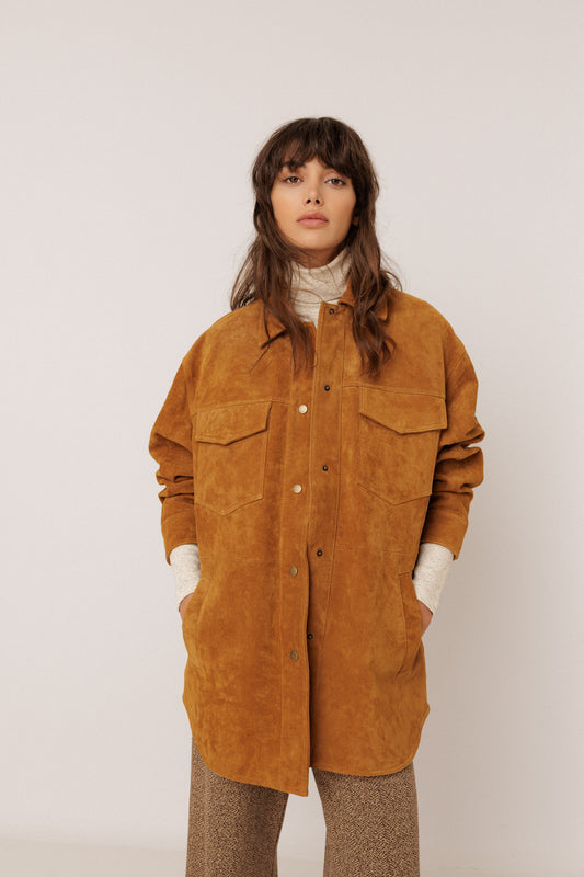 LEATHER POCKET PARKA 3