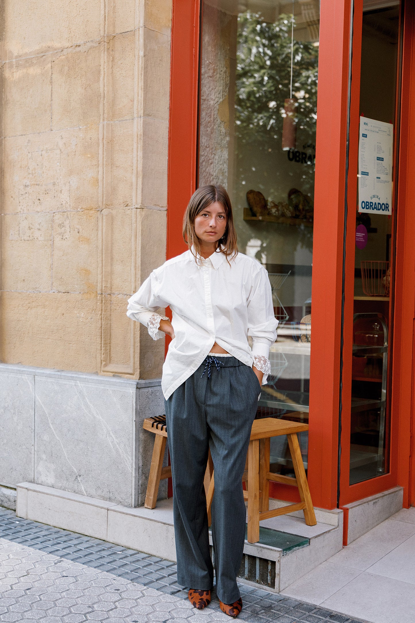PANTALON TAILLE ÉLASTIQUÉE