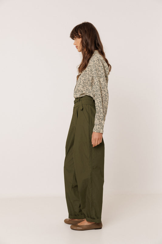 PANTALÓN CARROT POPELÍN 3