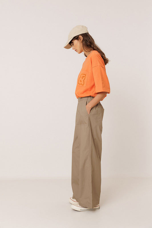 PANTALON ÉLASTIQUÉ POPELINE 2