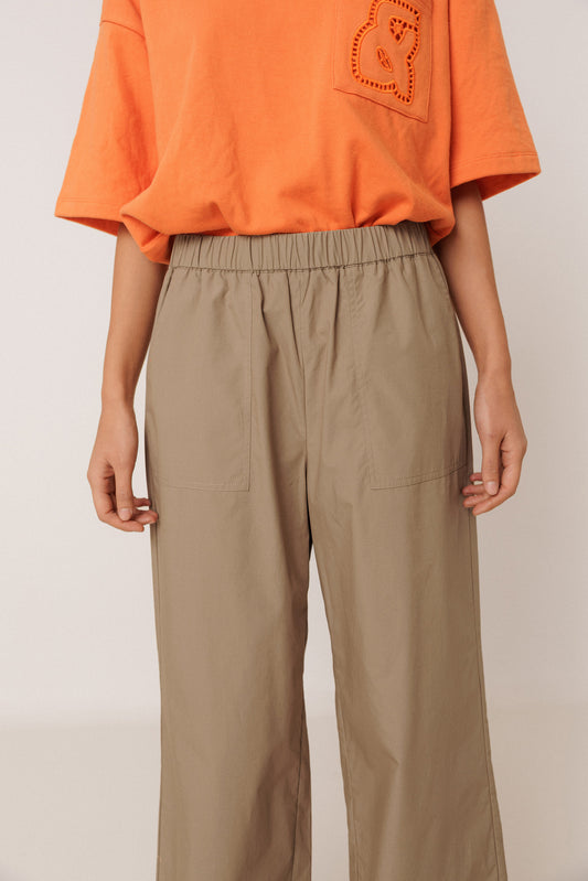 PANTALON ÉLASTIQUÉ POPELINE 5