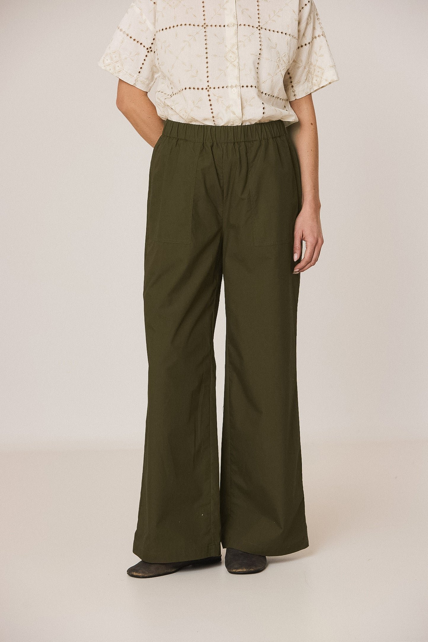 PANTALÓN ENGOMADO POPELÍN
