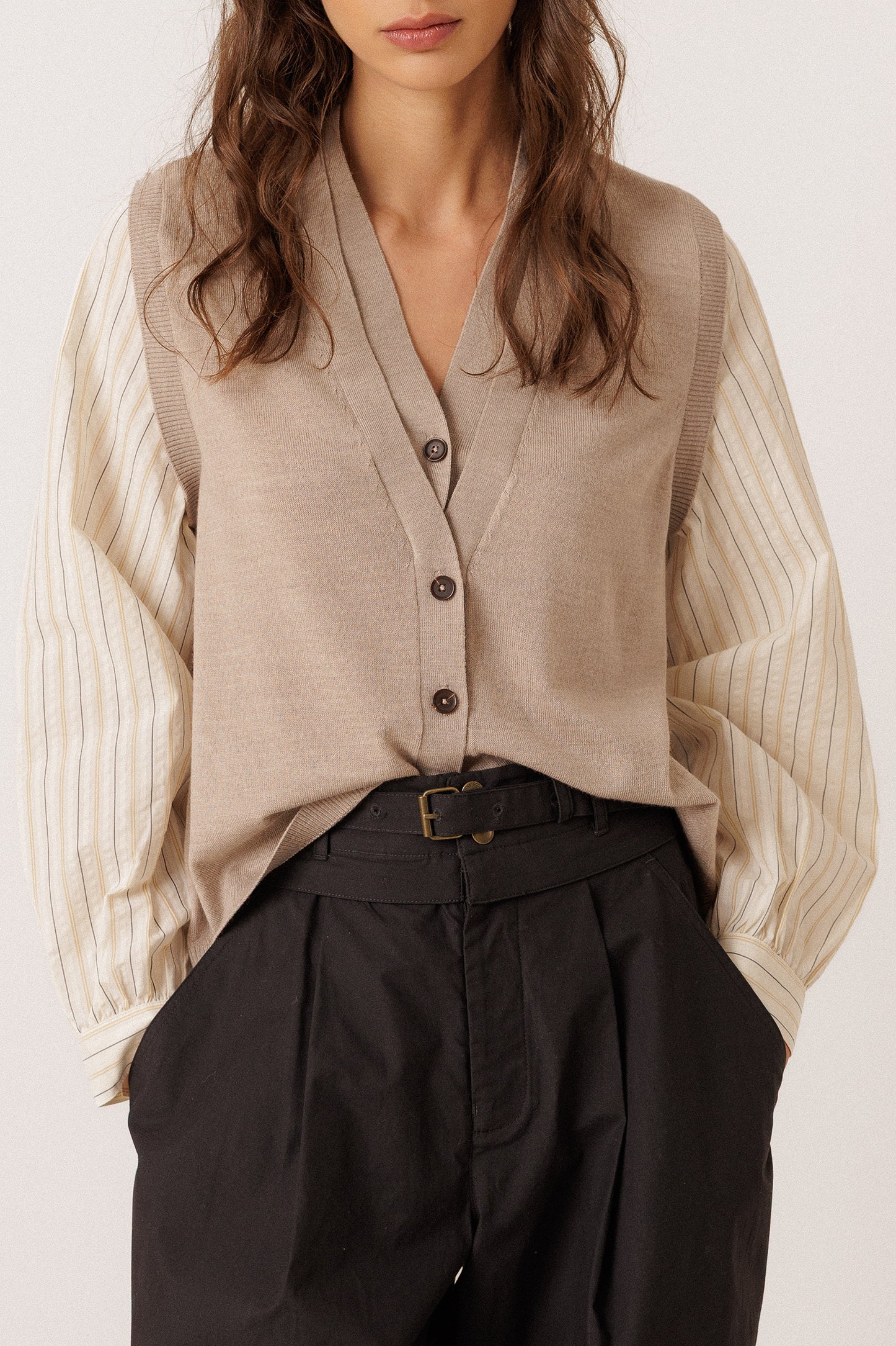 100% MERINO DOUBLE-EFFECT JACKET