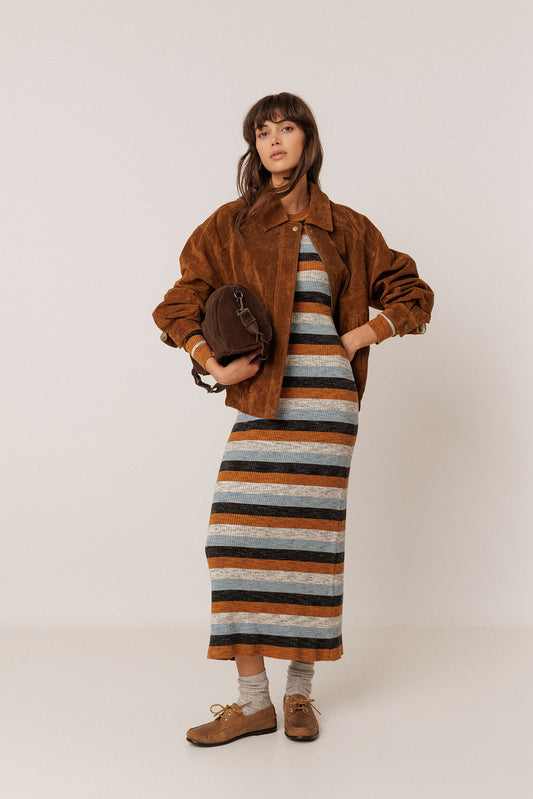 VESTIDO RAYAS CON MERINO 2