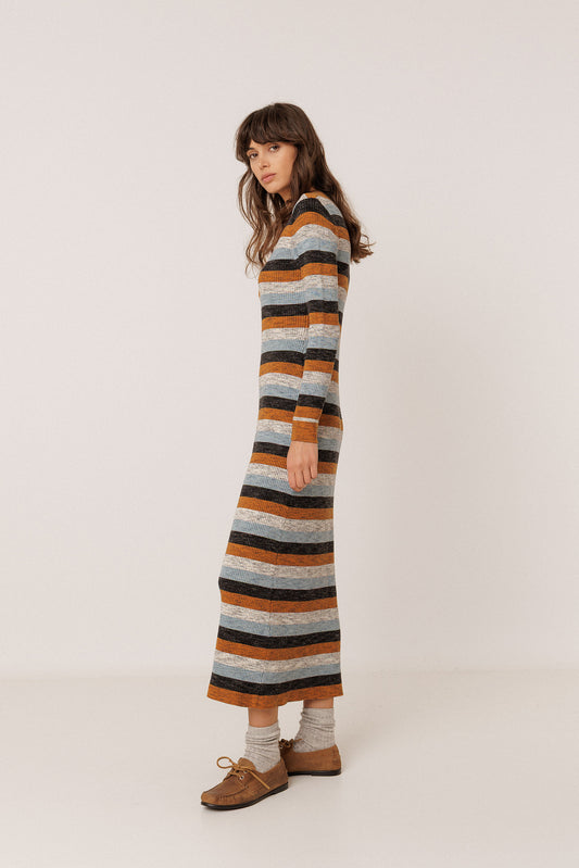 VESTIDO RAYAS CON MERINO 4