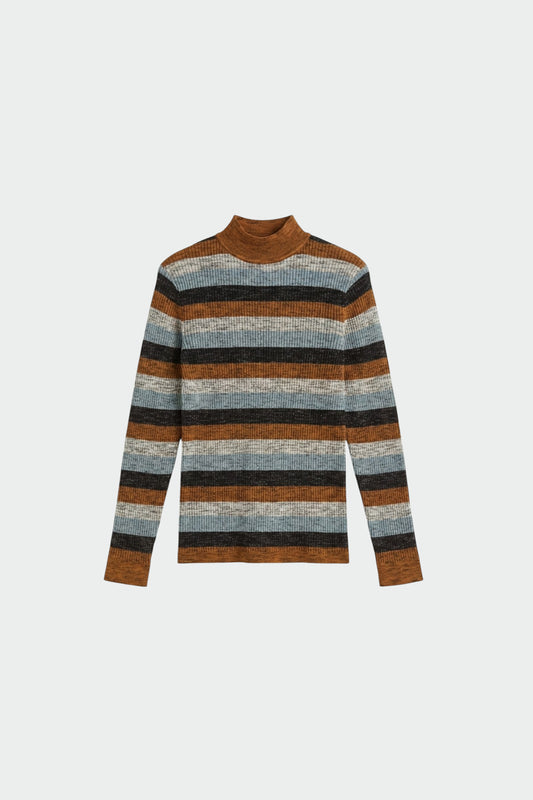 PULL RAYÉ AVEC MÉRINOS 5