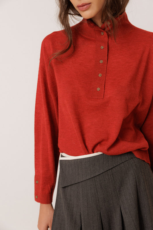 BOXY SWEATER WITH ALPACA 3