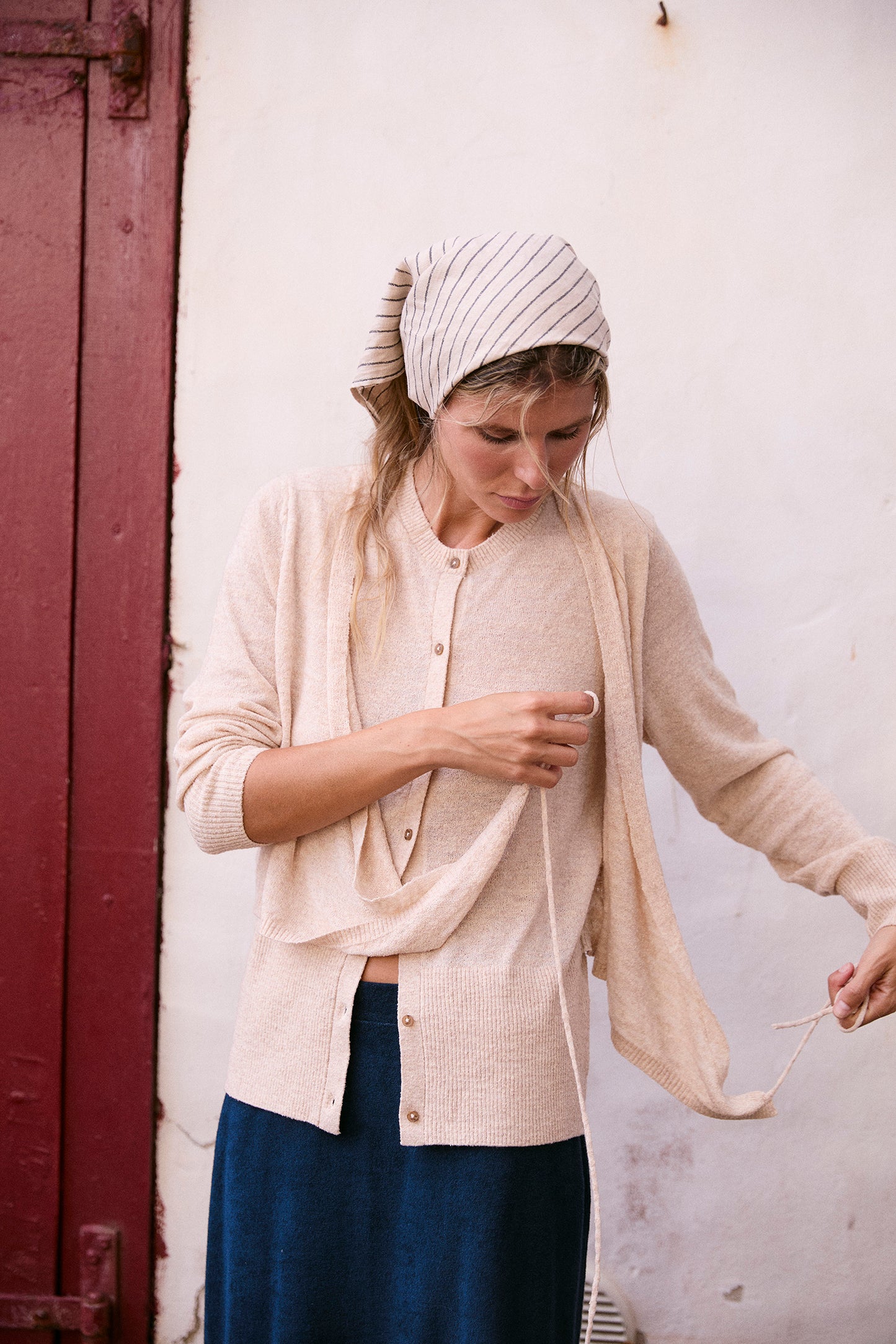 CARDIGAN ENVOLVENTE PUNTO FINO