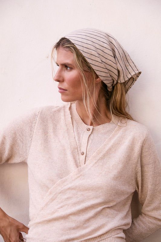 CARDIGAN ENVOLVENTE PUNTO FINO 5