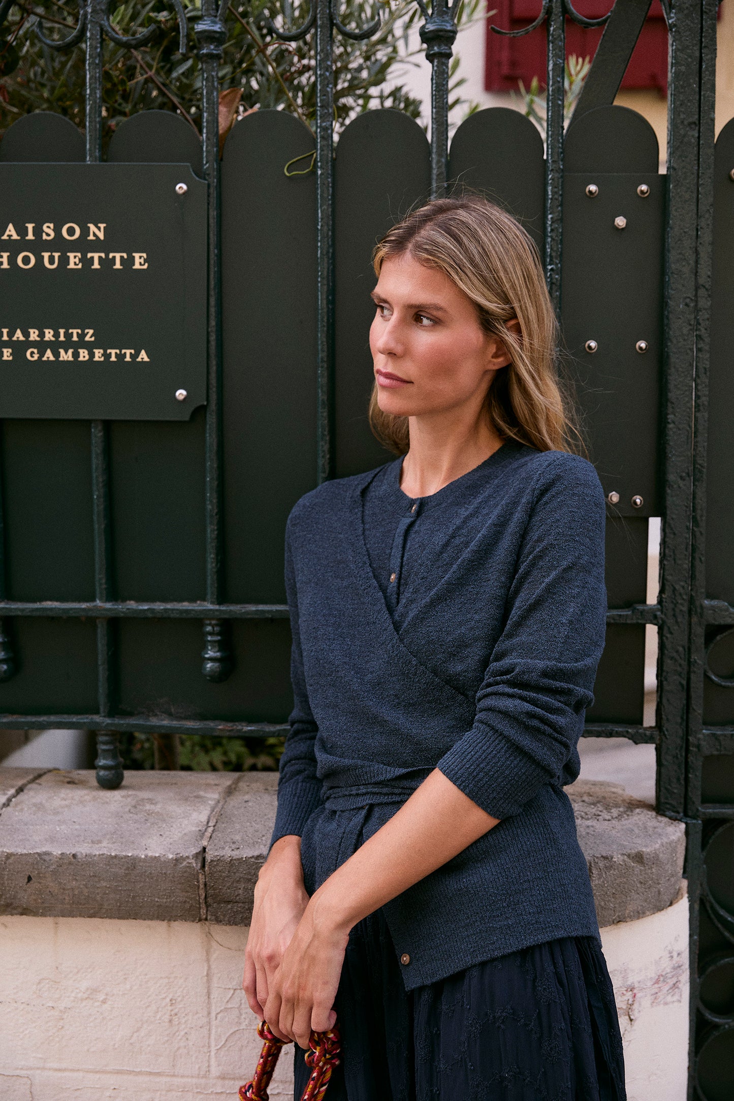 CARDIGAN ENVOLVENTE PUNTO FINO