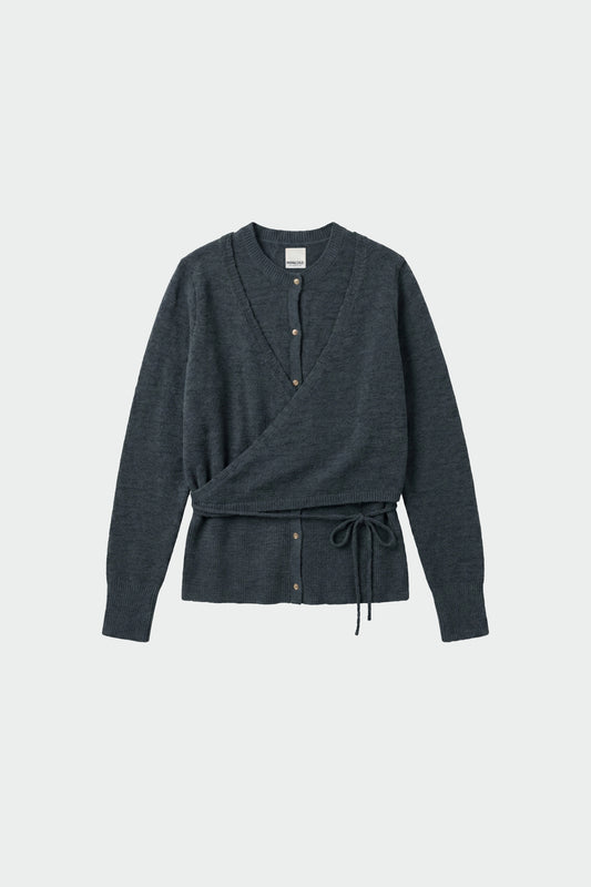 CARDIGAN ENVOLVENTE PUNTO FINO 5