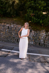 TOP HALTER PUNTO FINO MERINO