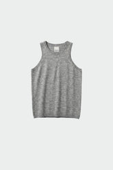 TOP HALTER PUNTO FINO MERINO